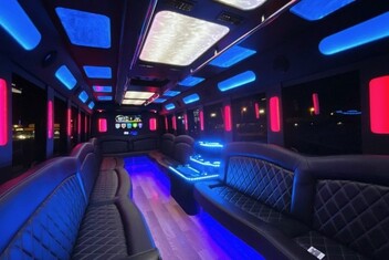 Providence Limousine Bus Interior