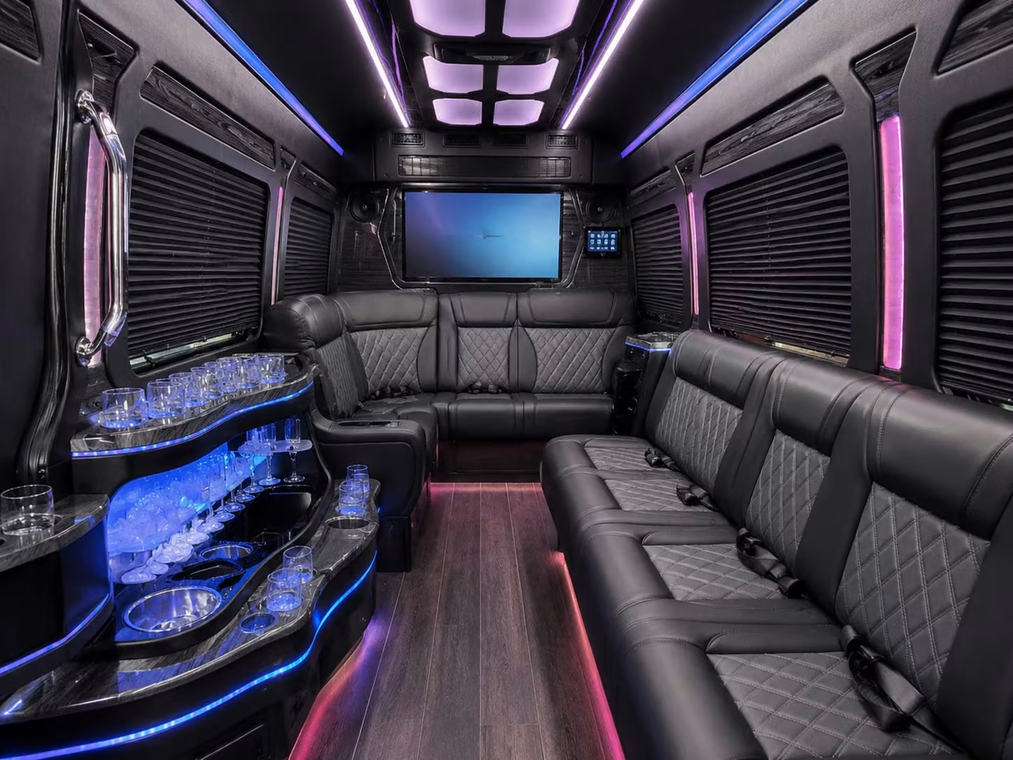 corporate event bus rentals for team building and company outings in providence
