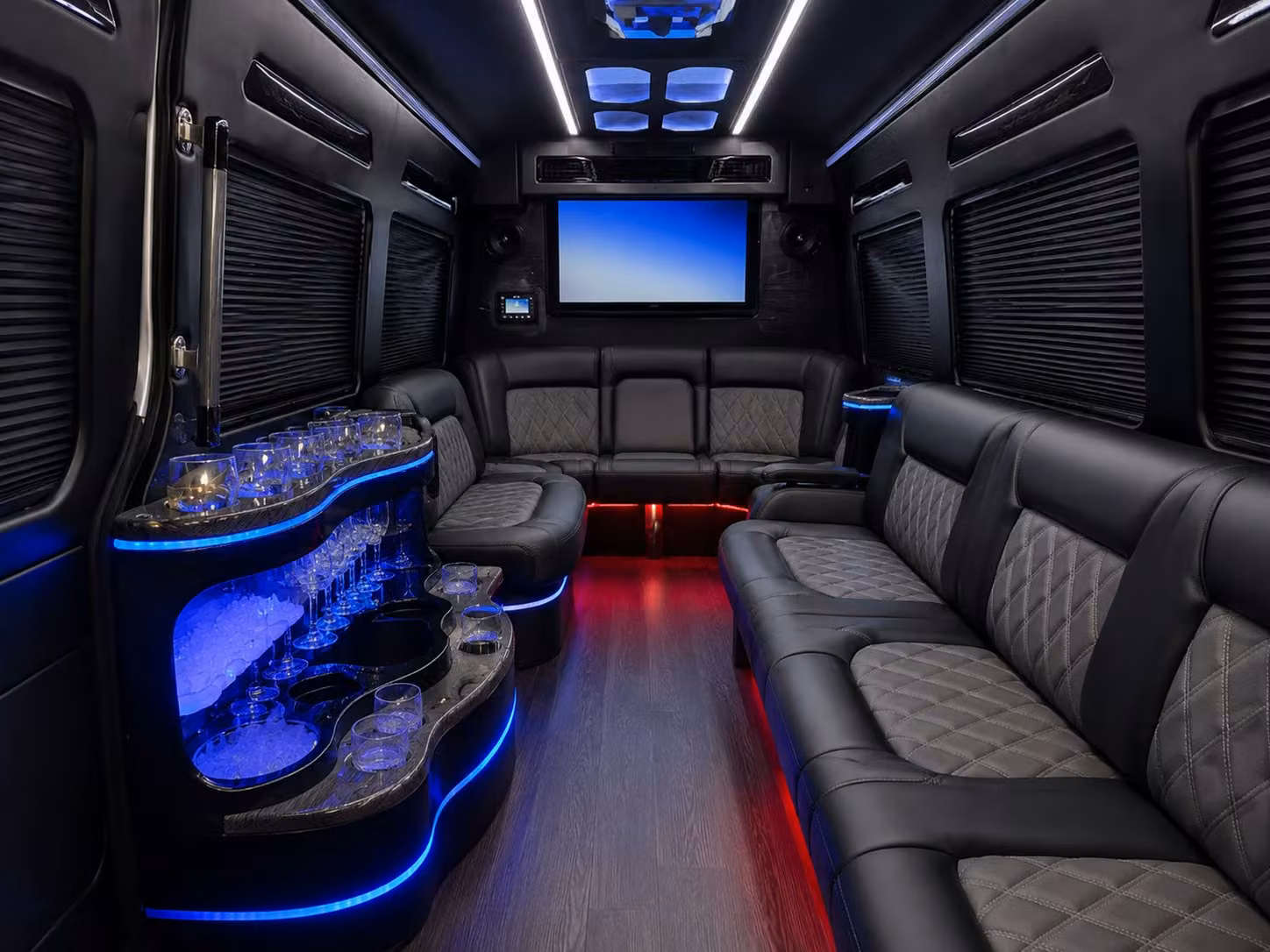 find the right size bus for your providence prom friend group