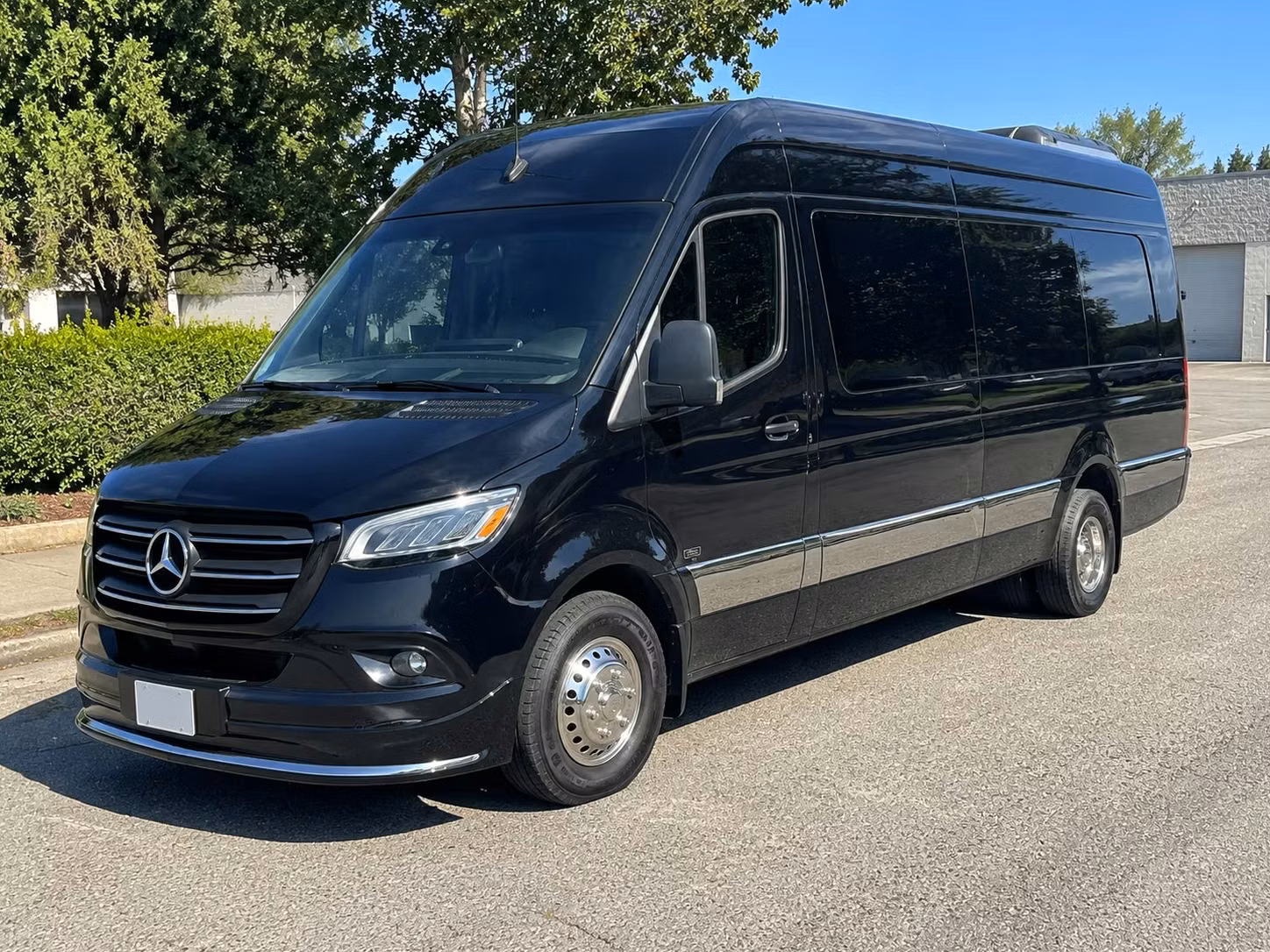 sprinter van with driver